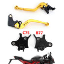 Alavanca de freio de embreagem de motocicleta longa adequada para BMW R1200GS Adventure (LC) 2014-2018 Genérico