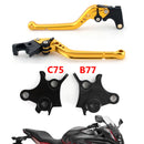 Alavanca de freio de embreagem de motocicleta longa adequada para BMW R1200GS Adventure (LC) 2014-2018 Genérico