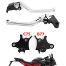 Alavanca de freio de embreagem de motocicleta longa adequada para BMW R1200GS Adventure (LC) 2014-2018 Genérico