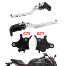 Alavanca de freio de embreagem de motocicleta longa adequada para BMW R1200GS Adventure (LC) 2014-2018 Genérico