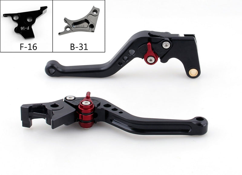 Motorsykkel kort justerbar bremseclutchspak for BMW G310R G310GS 2017-18 Generisk