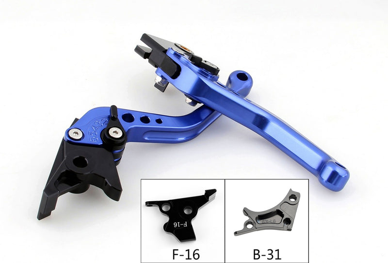 Motorsykkel kort justerbar bremseclutchspak for BMW G310R G310GS 2017-18 Generisk