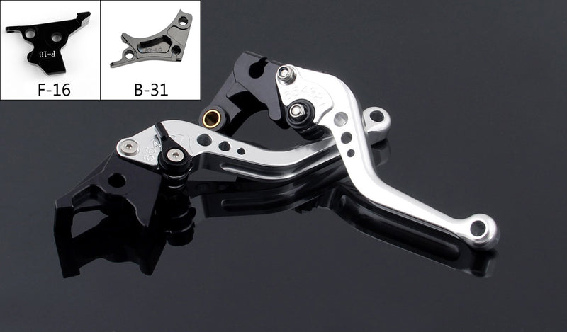 Motorsykkel kort justerbar bremseclutchspak for BMW G310R G310GS 2017-18 Generisk