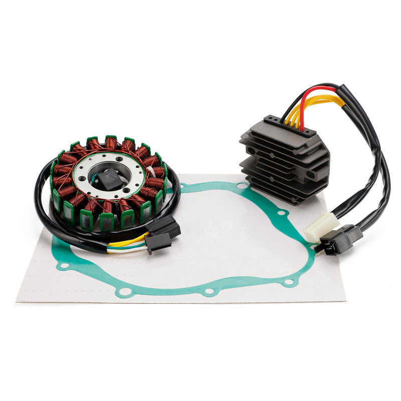 1999-2002 Suzuki SV650 SV650S Magneto Stator + 2-Stecker Spannungsgleichrichter + Dichtung Fedex Express