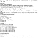 Stempelringsæt til Yamaha YBR125 YBR125ED YBR125ESD 2005-2011 XT125R XT125X 2005-2008