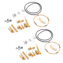 1974-1976 Kawasaki KZ 400 SD Special 2×Carb Forgasser Rebuild Repair Kit Generic
