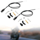 2x Sada pístu kabelu karburátoru pro Honda Rancher TRX350 FM TM TE 00-06