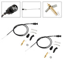 2x Sada pístu kabelu karburátoru pro Honda Rancher TRX350 FM TM TE 00-06