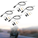 4x Sada pístu lanka karburátoru pro Honda Rancher TRX350 FM TM TE 00-06