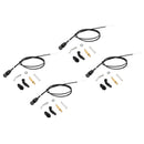 4x Sada pístu lanka karburátoru pro Honda Rancher TRX350 FM TM TE 00-06