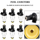 Boquilla de inyector de combustible para motocicleta, 6 uds., 0280150705, para BMW K1 K100 K1100 K1200 RS LT GT