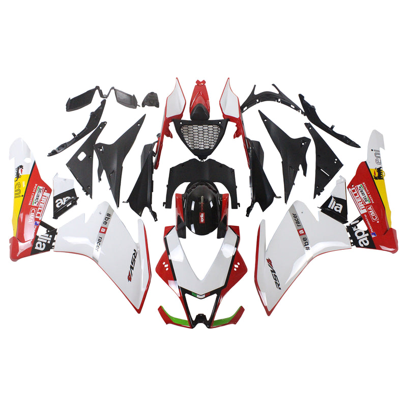 Amotopart Aprilia RSV4 1000 2009-2015 suojussarja, runko, muovi, ABS