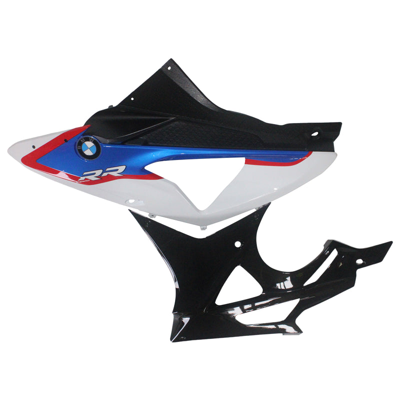 Fairings for 2009-2014 BMW S1000RR Hvit Svart SRR Racing Generic