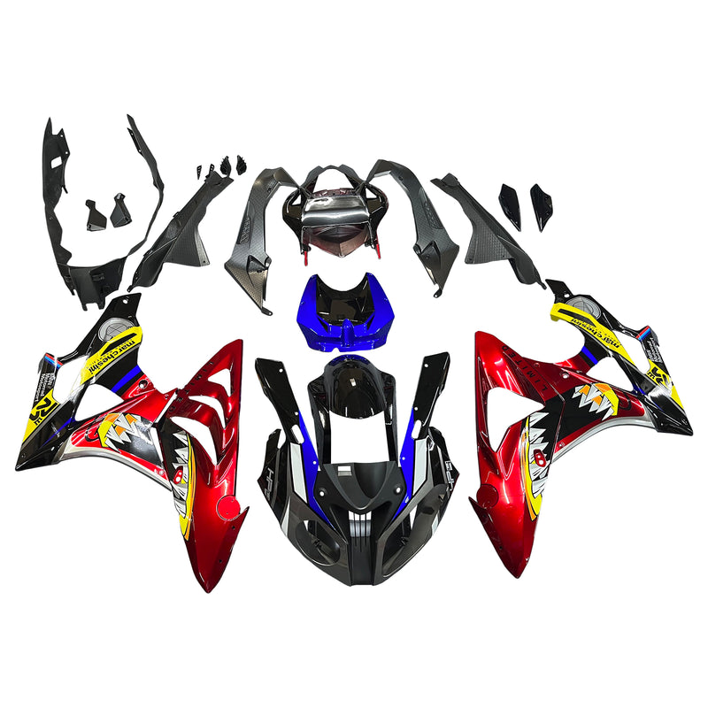 Injection fairing sett body plast ABS egnet for BMW S1000RR 2009-2014 Generic