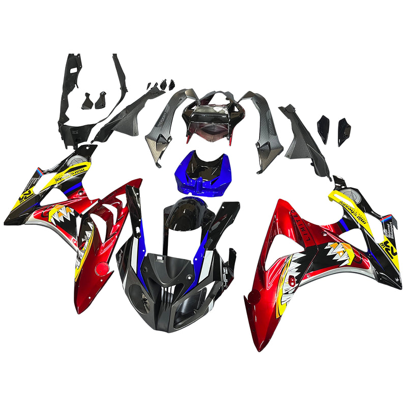 Injection fairing sett body plast ABS egnet for BMW S1000RR 2009-2014 Generic