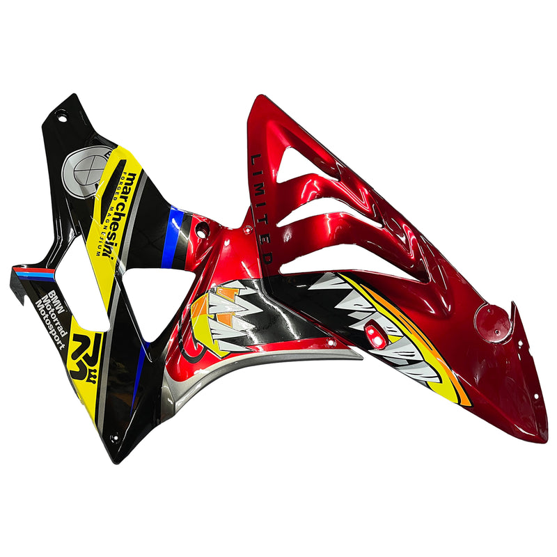 Kit de acabamento de injeção de plástico ABS adequado para BMW S1000RR 2009-2014 Genérico