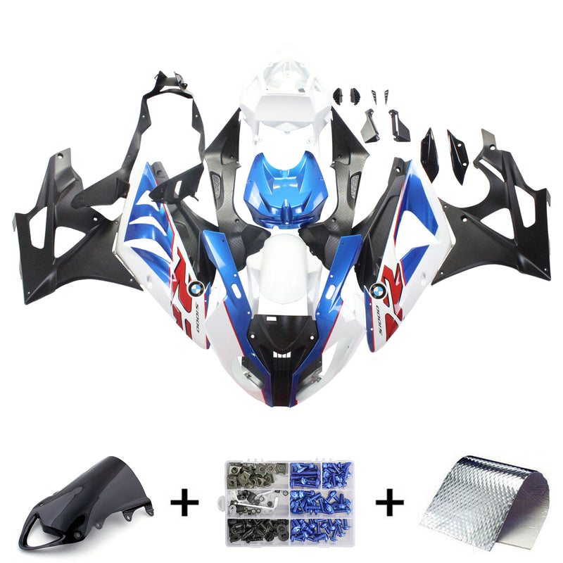 Verkleidungsset für BMW S1000RR 2009–2014, Karosserie, Kunststoff, ABS, generisch