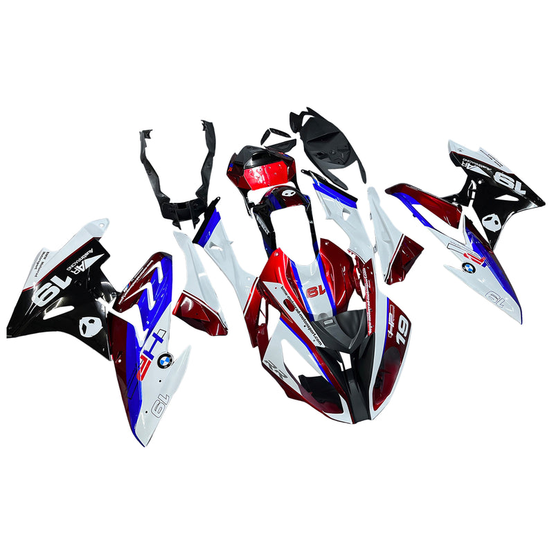 Kit de carenagem Amotopart BMW S1000RR 2015-2016 corpo plástico ABS