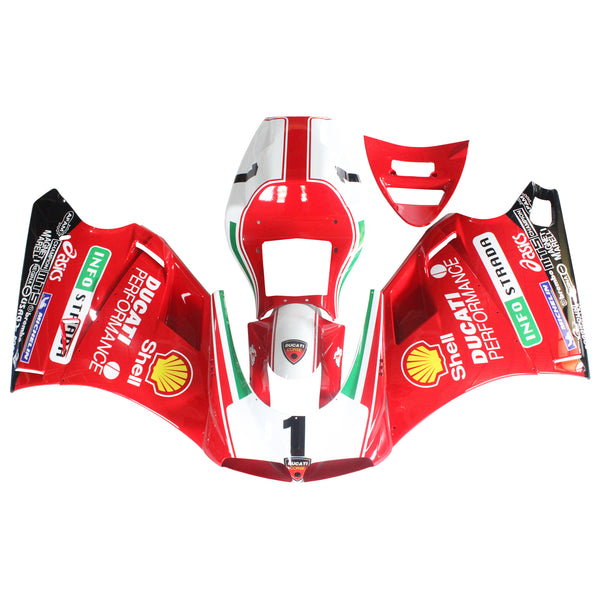 Kit carenagem Amotopart para Ducati 996 748 1996-2002 carroceria ABS