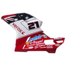 Kapotáž pro 2007-2012 Ducati 1098 1198 848 Červenobílá Xerox č. 21 Generic