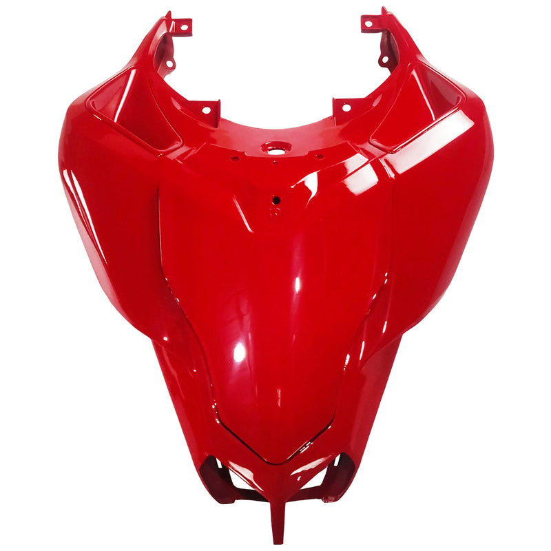 Fairings for 2007-2012 Ducati 1098 1198 848 Rød og svart Generisk