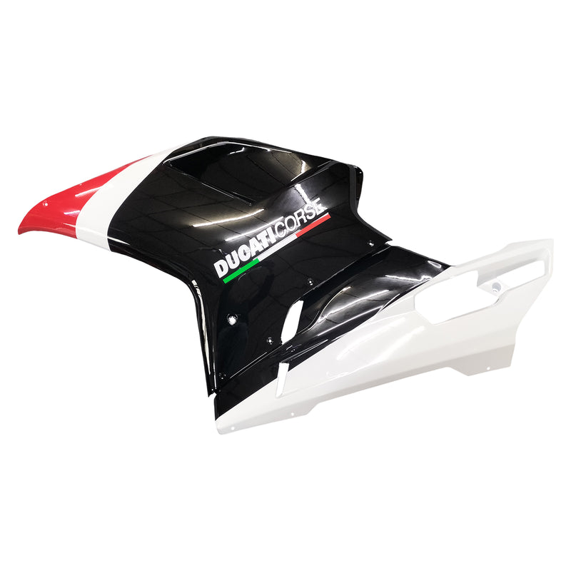 Ducati 1098/1198/848 2007-2012 punainen musta runkopaneeli ABS-ruiskumuotti 16