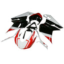 Kit de carenagem para DUCATI 1098 848 1198 2007-2012 2008 2009 Vermelho Branco Genérico