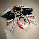 Kit de carenagem para DUCATI 1098 848 1198 2007-2012 2008 2009 Vermelho Branco Genérico