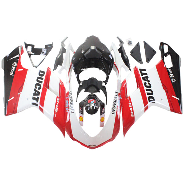 Juego de Carenado para Ducati 1098 1198 848 2007-2011 Carrocería ABS