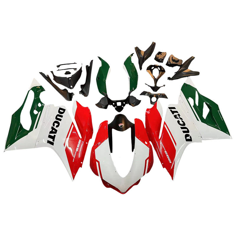 Conjunto de carenagem ABS adequado para Ducati 1299 959 2015-2018 Genérico