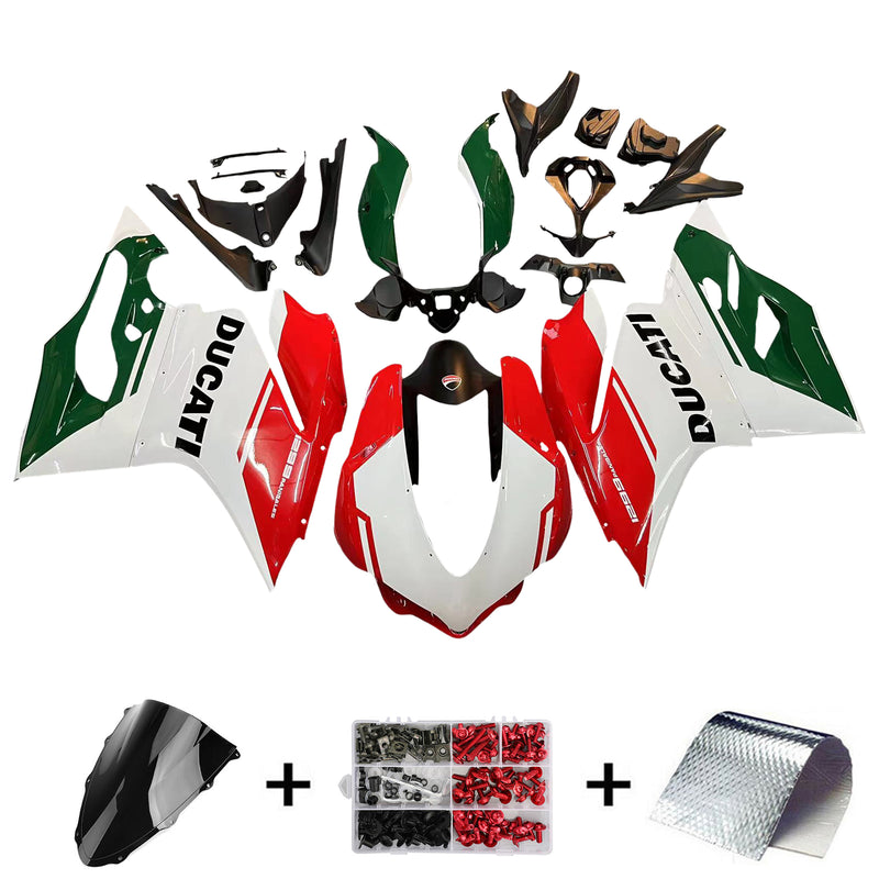 Conjunto de carenagem ABS adequado para Ducati 1299 959 2015-2018 Genérico