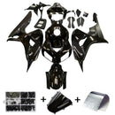 Glänzend schwarzes Verkleidungsset aus ABS, passend für Honda CBR1000RR 2006 2007 Generic