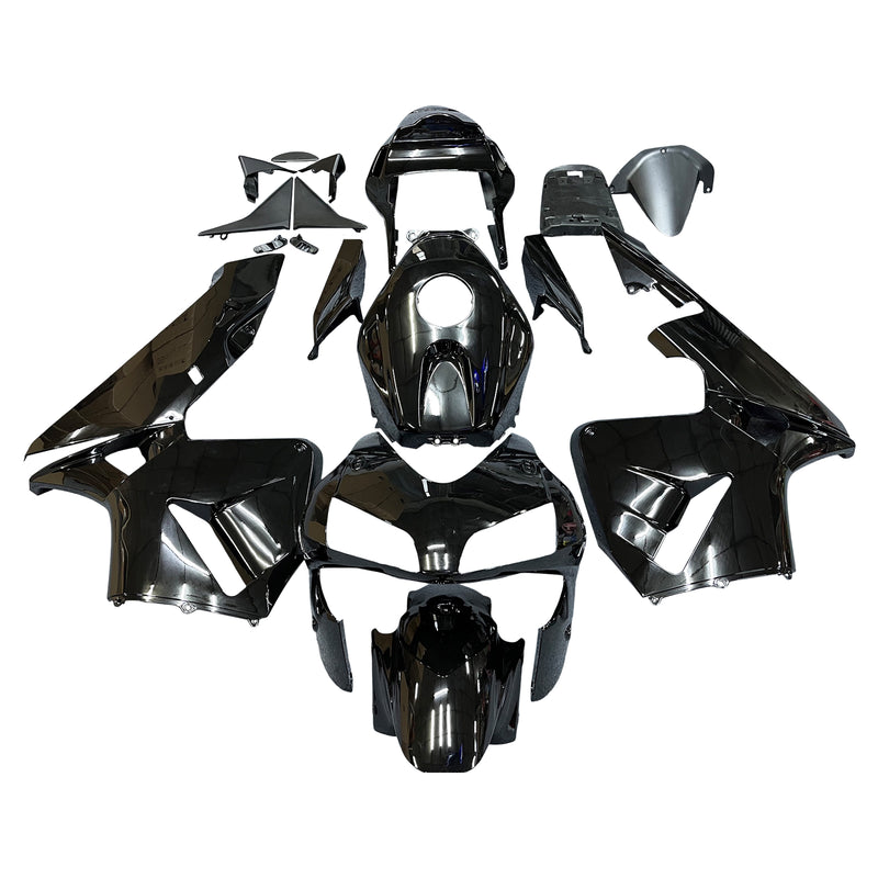 Verkleidungsset Karosserie ABS passend für Honda CBR600RR 2003 2004 Gloss Black Generic