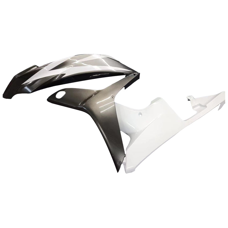 ABS Injection Molded Body Fairing Kit for Honda CBR600RR 2007 2008 White Black Generic