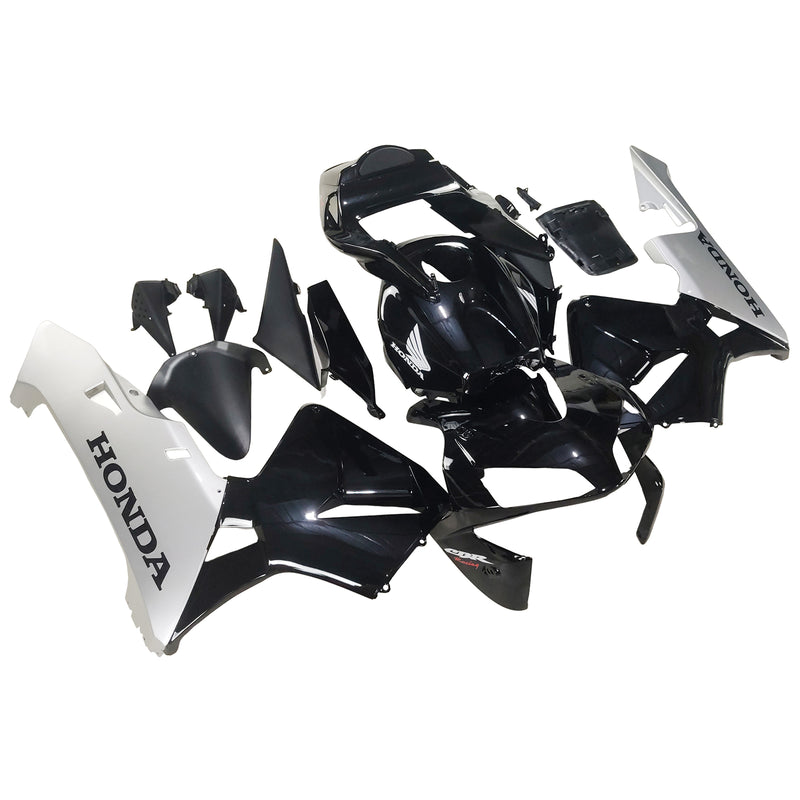 Fairings 2003-2004 Honda CBR 600 RR Black & Silver Honda Racing Generic