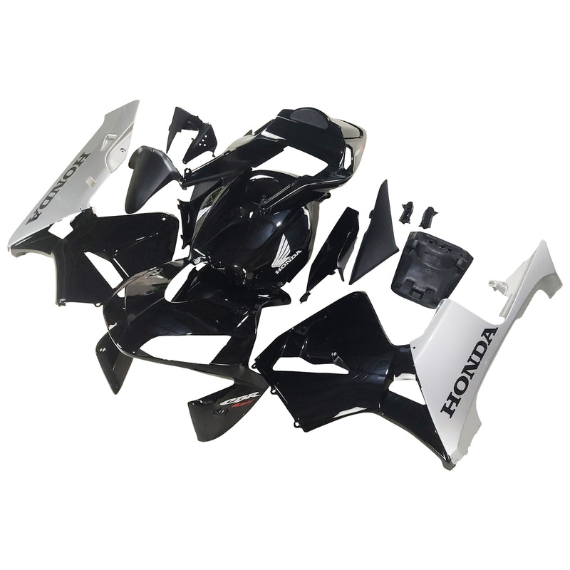 Fairings 2003-2004 Honda CBR 600 RR Black & Silver Honda Generic