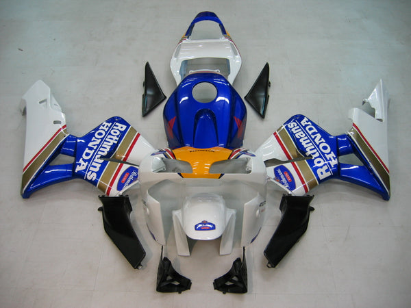 Para CBR600RR 2003-2004 carenagem azul ABS kit de plástico moldado por injeção genérico