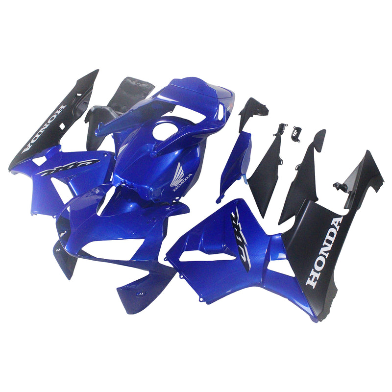 Carenados 2003-2004 Honda CBR 600 RR azul y negro CBR genérico