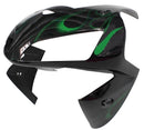 Kåber 2003-2004 Honda CBR 600 RR Sort &amp; Green Flame Racing Generisk