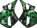 Kåber 2003-2004 Honda CBR 600 RR Sort &amp; Green Flame Racing Generisk