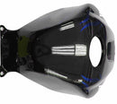 Owiewki 2003-2004 Honda CBR 600 RR czarne &amp; Niebieski płomień generyczny