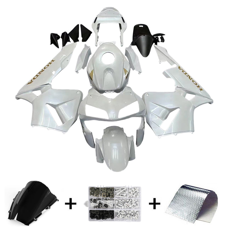 Verkleidungen 2003-2004 Honda CBR 600 RR Metallic Weiß Honda Generic