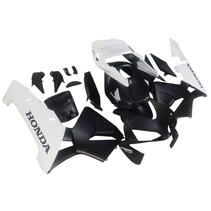 Fairings 2003-2004 Honda CBR 600 RR Matt Svart & Vit CBR Generic