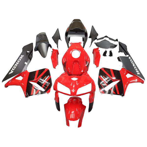 Carenados Honda CBR600 RR 2005-2006 rojo y negro CBR genérico