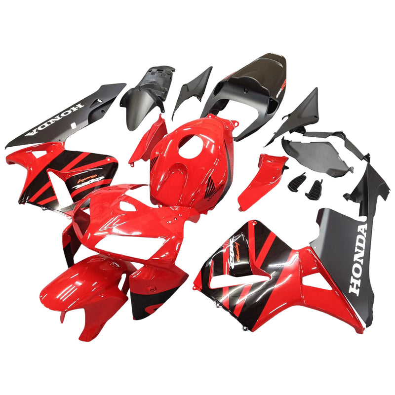 Fairings 2005-2006 Honda CBR600 RR Red & Black CBR Generic