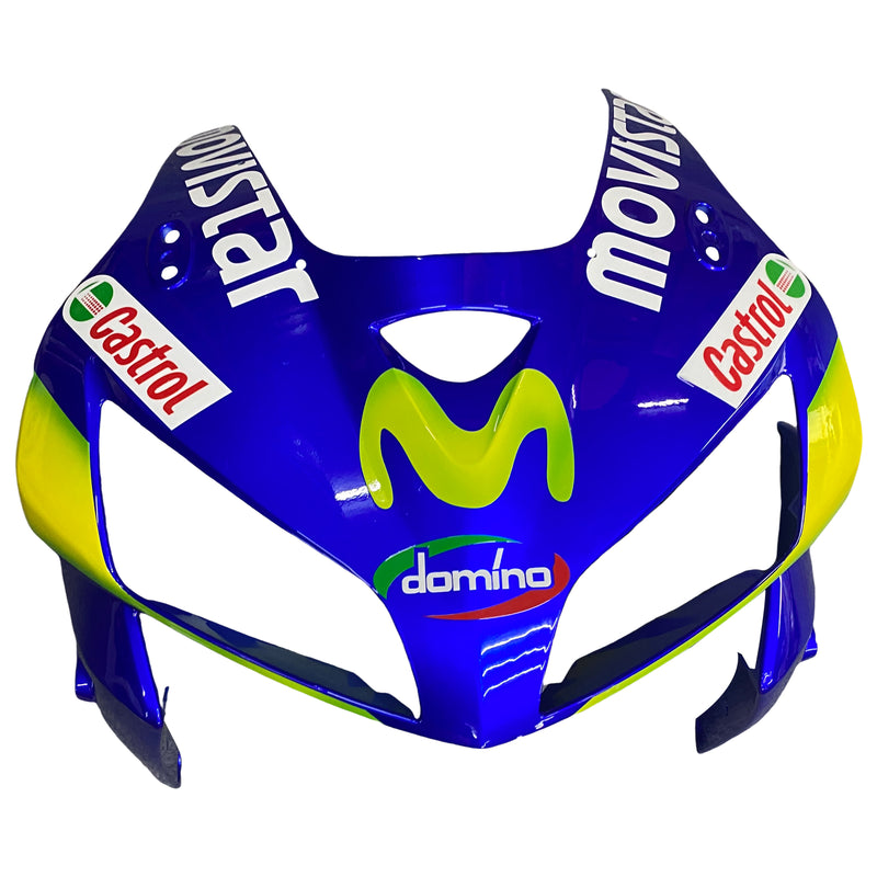 Fairings 2005-2006 Honda CBR 600 RR Blå og Grønn Movistar Racing Generisk