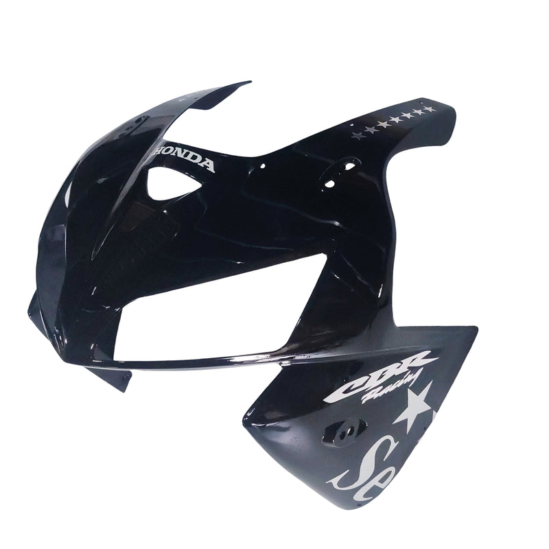 Carenados 2005-2006 Honda CBR 600 RR Negro y Plata SevenStars Racing Generic