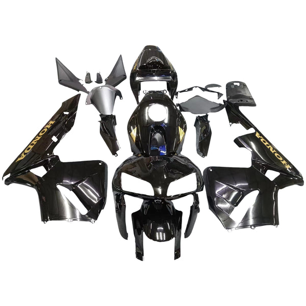 Für CBR600RR 2005–2006 Karosserieverkleidung, schwarzes ABS-Spritzguss-Kunststoff-Set, generisch