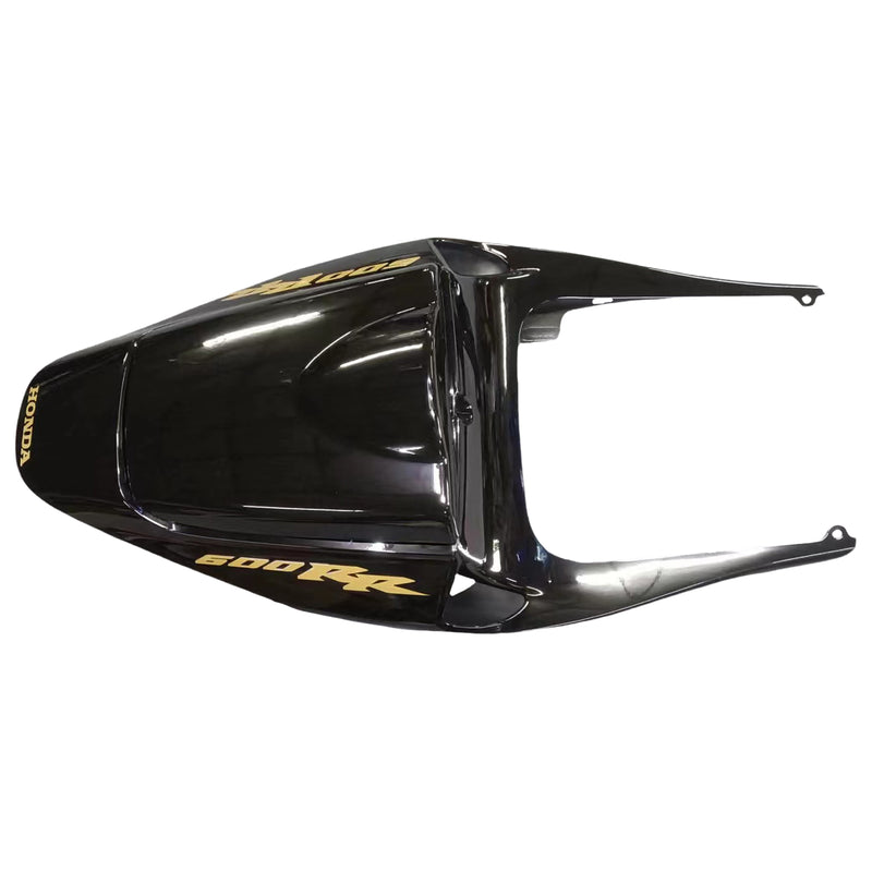 For CBR600RR 2005-2006 Body Panel Black ABS Sprøytestøpt plastsett Generisk