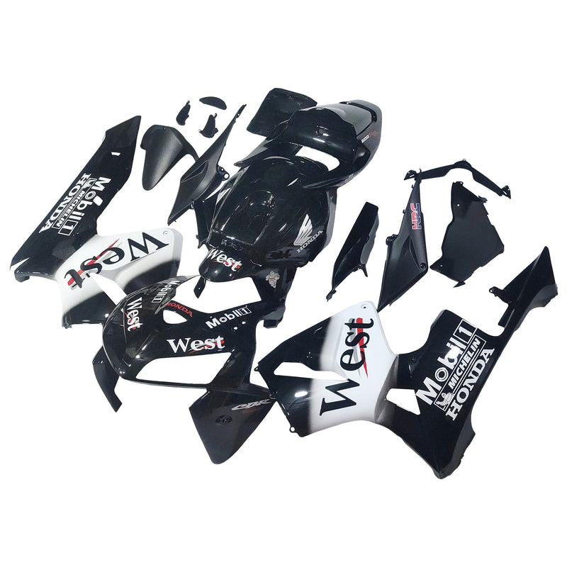 Verkleidungen 2005-2006 Honda CBR 600 RR Black West Racing Generic